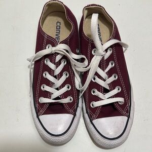 Converse Kids' Burgundy Sneakers